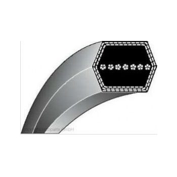 Fűnyíró traktor ékszíj 13x2667 AA105 6-szög