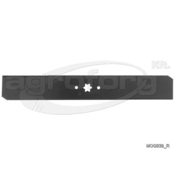   Fűnyíró kés MTD B11, B130 488mm, 6 ágú csillag, 3 furatos