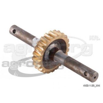   Bronzkerék Szevafém RK-02 z=22,hosszú tengellyel utángyártott